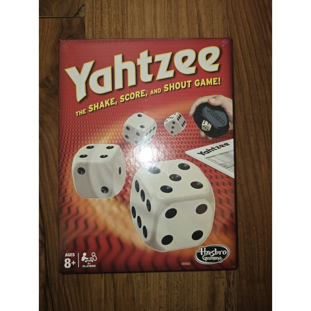 Hasbro Gaming Yahtzee Classic Dice Board Game Ages 8+ 2+ Players DFR78433E